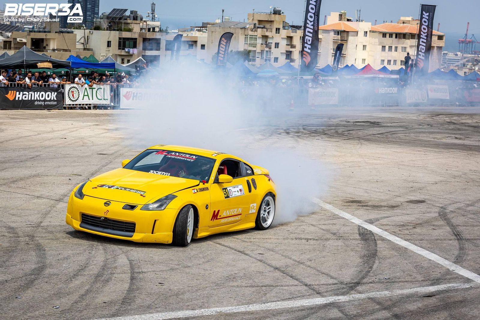 ألقاب السباق الأول للدريفت لهلال وتكليان وسويد وهاروني وأبو خليل